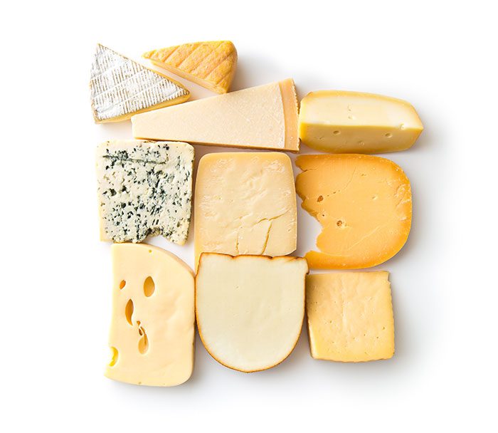 different types of cheese