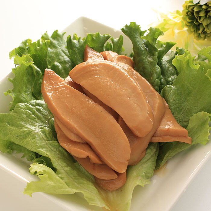Conch with lettuce