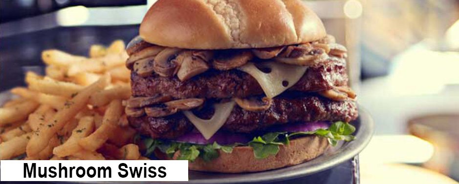 mushroom-swiss-burger