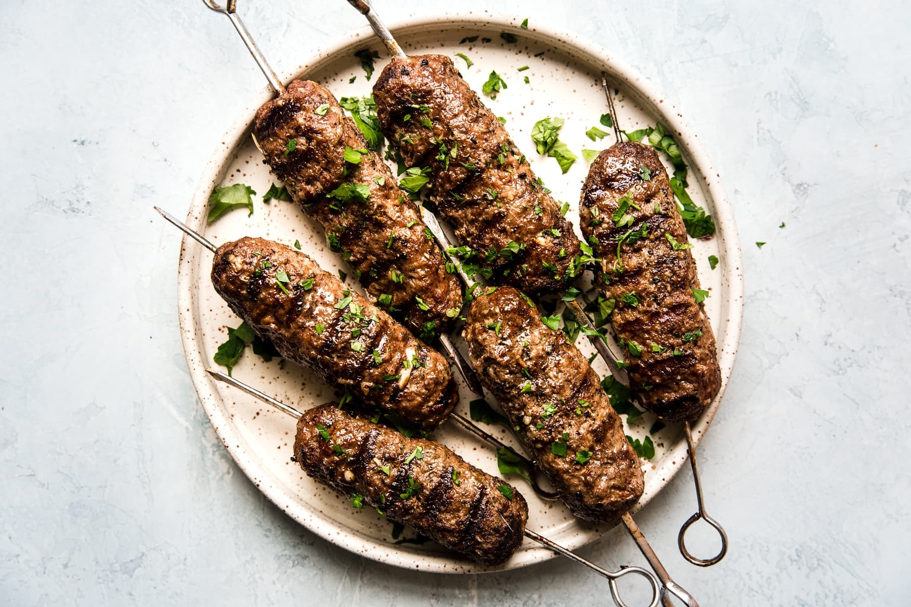 beef kofta kababs